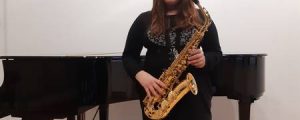 Razredni nastop učencev saksofona, Laško -04